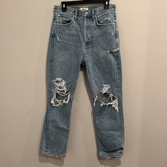 AGOLDE 90's Mid Rise Loose Fit in Fall Out - Picture 8 of 13